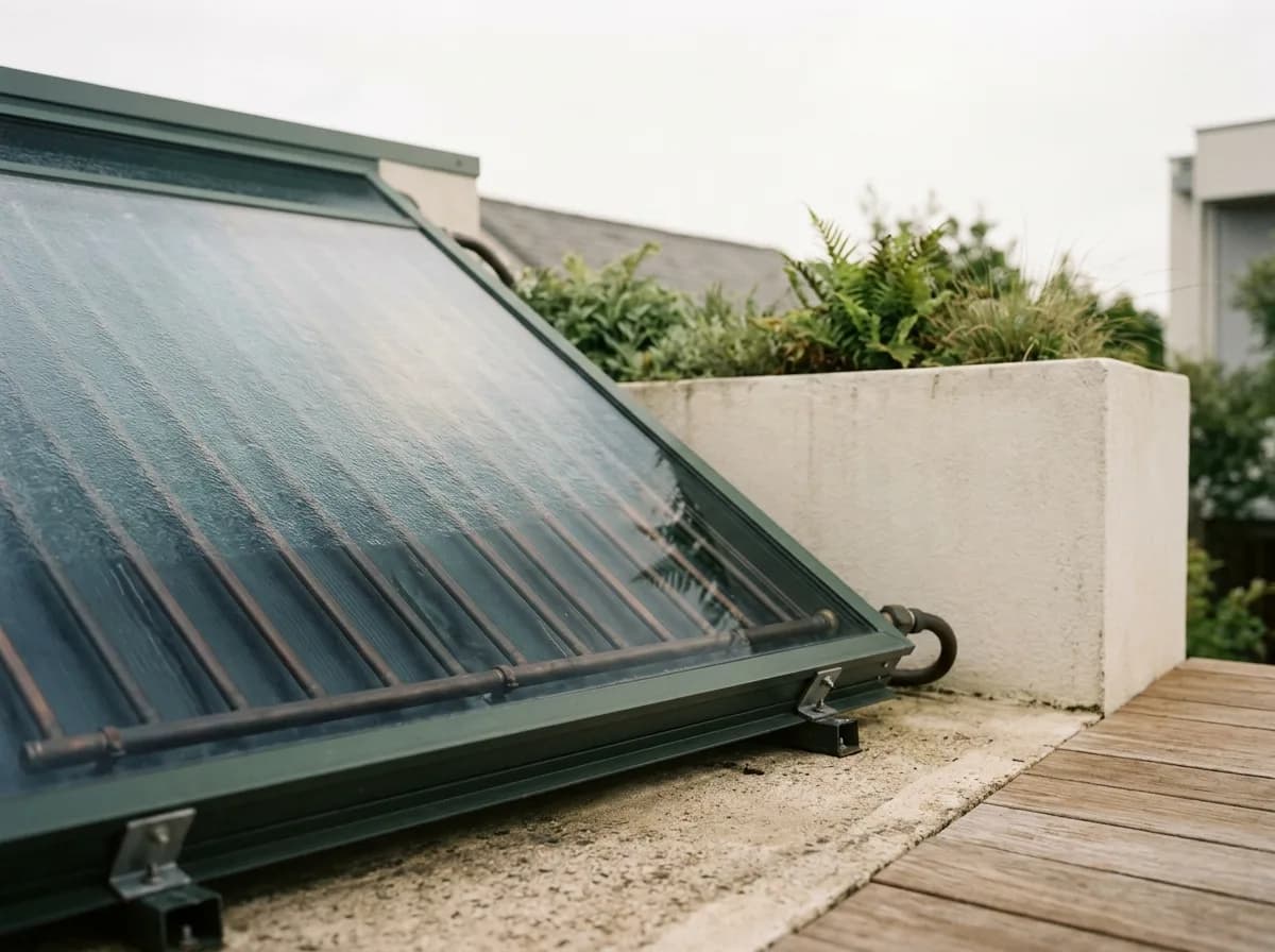 Installation panneaux solaires thermiques
