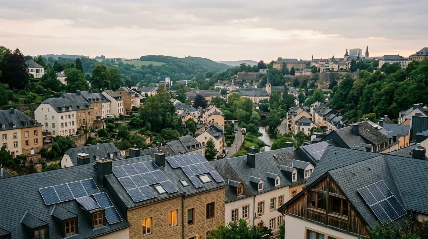 Installateur panneaux solaires à Luxembourg-Ville – Résidentiel et tertiaire